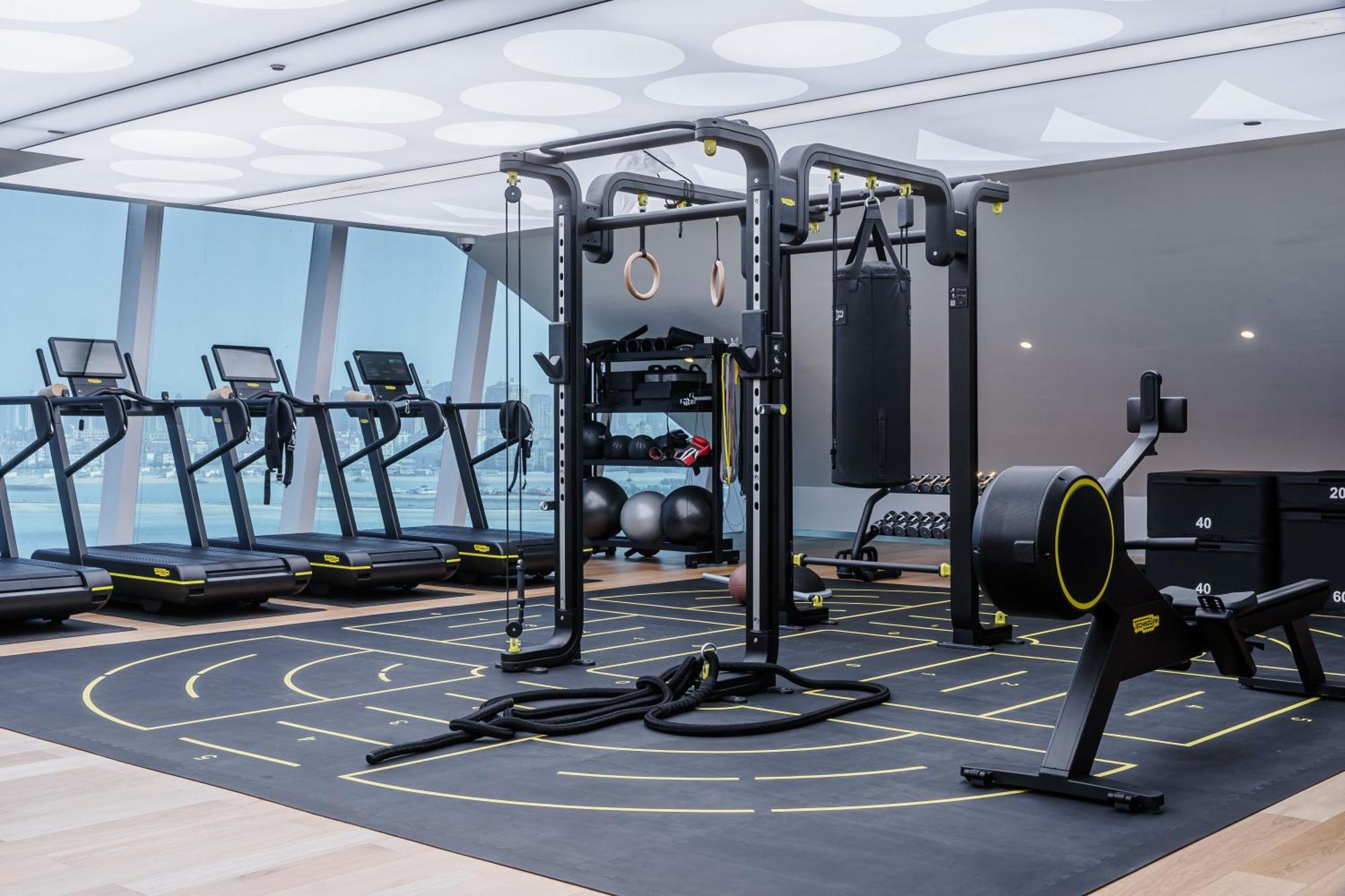 Hotel Fairmont Doha Lusail Exterior foto The gym at the 2012 London Olympics